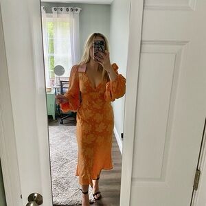 HelloMolly Orange Women's Dress
